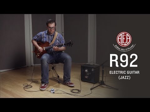 AEA R92 Front - Electric Guitar (jazz) - Listening Library