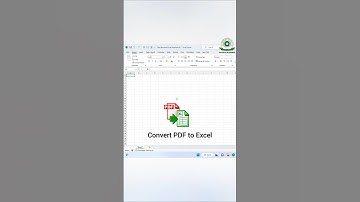 Convert PDF to Excel | l #exceltips l #pdftoexcel #pdf #shorts #convertpdftoexcel