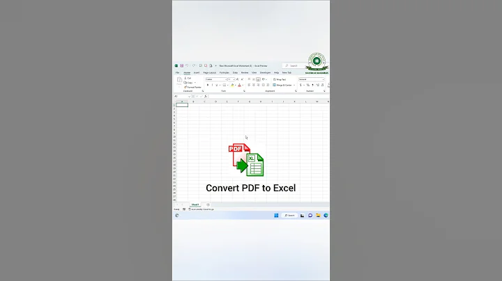 Convert PDF to Excel | l #exceltips l #pdftoexcel #pdf #shorts #convertpdftoexcel