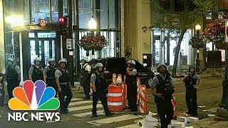 13 Officers Injured, More Than 100 Arrested In Chicago After Police-Involved Shooting | NBC News