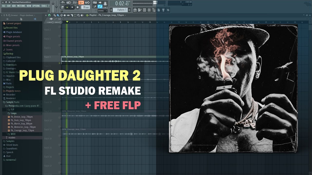Kevin Gates Plug Daughter 2 (FL Studio Remake + Free FLP) YouTube