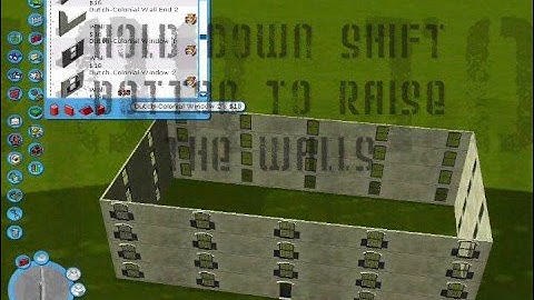 RCT3 How To Build a Building