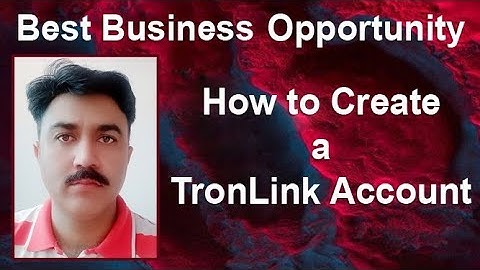 How To Create A Tronlink Wallet Urdu/Hindi