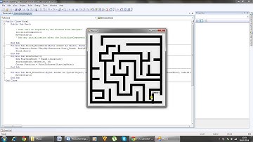 Scary Maze on Visual Basic 2008