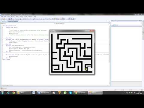 Scary Maze on Visual Basic 2008