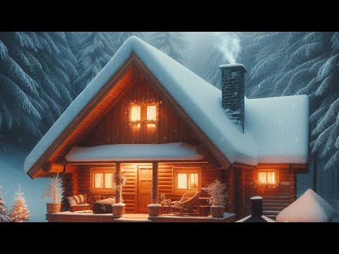 Звуки вьюги и костра.