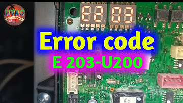Error code- 203-U200 how to solve Samsung vrf DVM