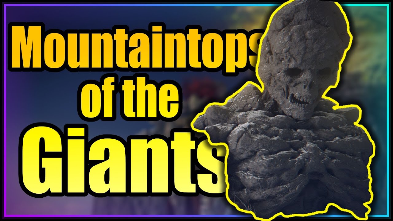 Elden Ring | How to Get to The Mountaintops Of The Giants (Snowy Area
