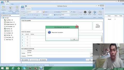 Wondershare quiz creator by: Sergio Buligan jr.