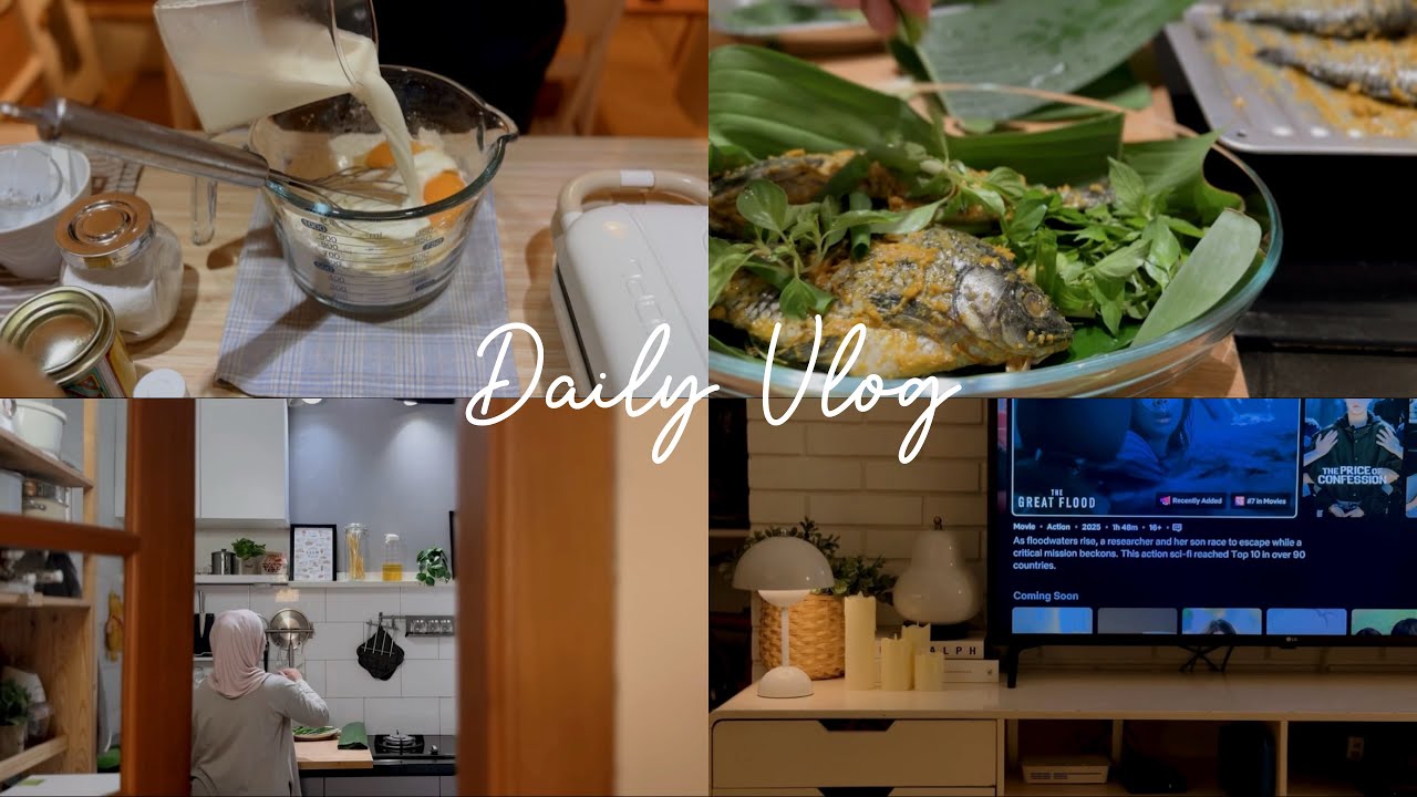 Daily Vlog || Menyiapkan Bekal, Masak, Me Time