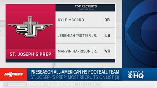 St. Josephs Prep Pa Only School With Three First Team All-Americans