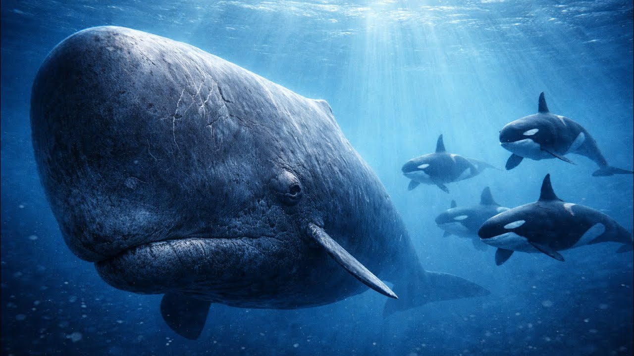 Sperm Whale vs Orca: Titans of the Deep | The Most Dangerous Ocean ...