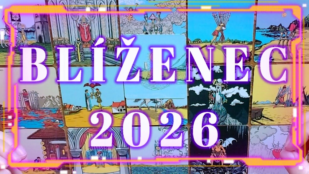 ♊ BLÍŽENEC - 2026 předpověď 2️⃣0️⃣2️⃣6️⃣
