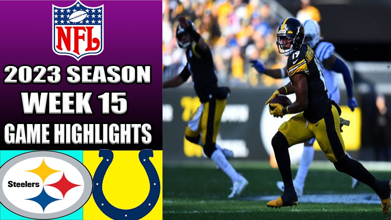 How to watch today's Pittsburgh Steelers vs. Indianapolis Colts NFL ...