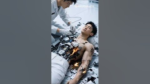 Robot Damaged 😲🏥 #ai #shorts #robot #youtubeshorts #viralvideo ‎⁨@AIRobotsLife⁩