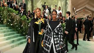 Queen Latifah's Girlfriend Eboni Nichols have Date Night in Thom Browne at the 2024 Met Gala