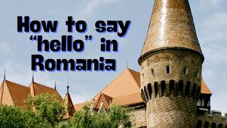 Greetings in Romanian