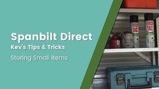 Kev's Sheds: Storing Small Items