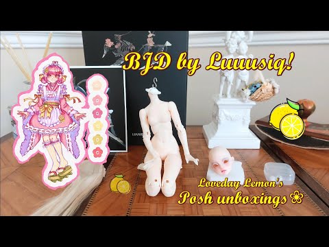BJD unboxing ♡ Meet an exquisite beauty by Echo Town / LuusiQ! (1/6 scale No. 9 doll)