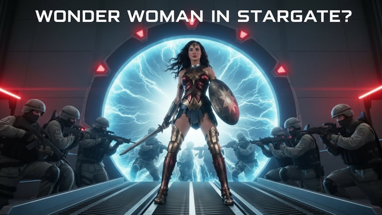 What If Wonder Woman Stepped Into the Stargate Universe?
