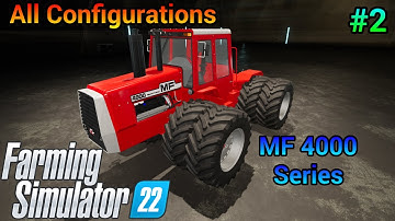 All configurations of the MF 4000|𝗙𝗦𝟮𝟮|
