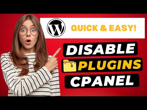 How To Disable WordPress Plugins From cPanel 2026 🔥 - (FAST & Easy!)