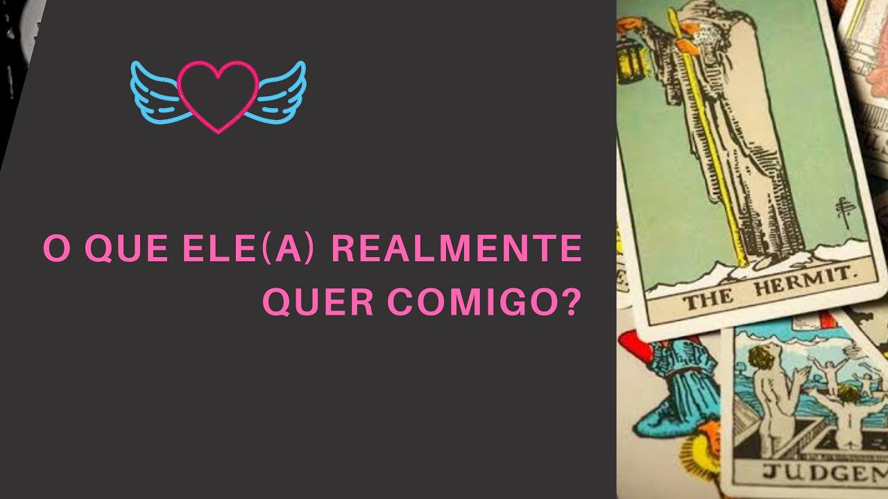 Tarot O Que Ele Quer Comigo O que ele(a) realmente quer comigo? ?? # tarot - YouTube