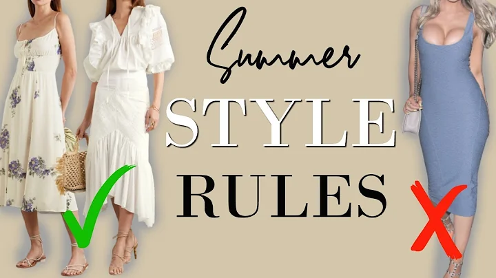 9 Summer Style Rules ALL ELEGANT WOMEN SHOULD FOLLOW! | Classy Outfits for Elegant Women - DayDayNews