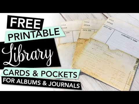 free-printable-library-cards-&-pockets-for-albums-and-journals-|-freebie