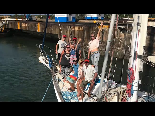 Our Panama Canal Transit on SV Litha ~Life off the deep end Ep 38