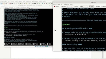 Servicio Samba Server - Ubuntu Server 20.04 / cliente Windows  - Parte 1