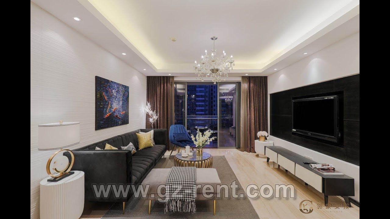 4 комнатная квартира 3 спальни снять в Гуанчжоу Лиеде