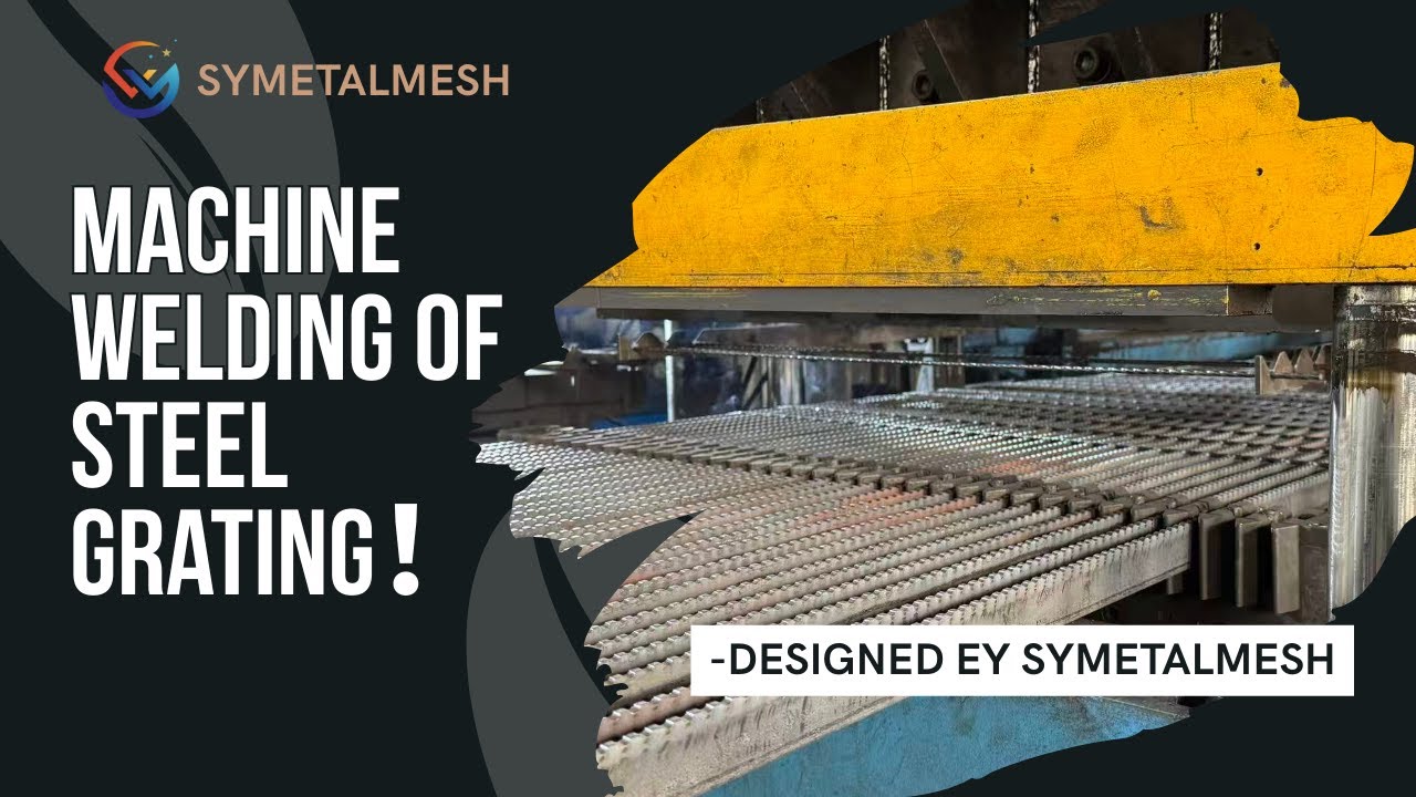 ⚙️ Machine Press-Welded Steel Grating ⚙️