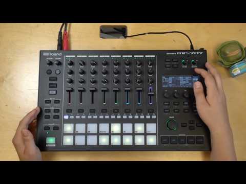 Roland MC-707 // Electronic Lofi Jam
