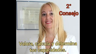 2° consejo para levantar tu autoestima. Valora, calcula y determina tus capacidades.