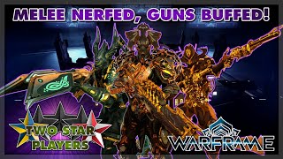 Did Primary weapons just become better than Melees Review of the Warframe Rebalance Dev Workshop