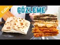 GÖZLEME: Favorite TURKISH Street Food 😍 4 Delicious & Easy Fillings! Perfect for Breakfast or Lunch