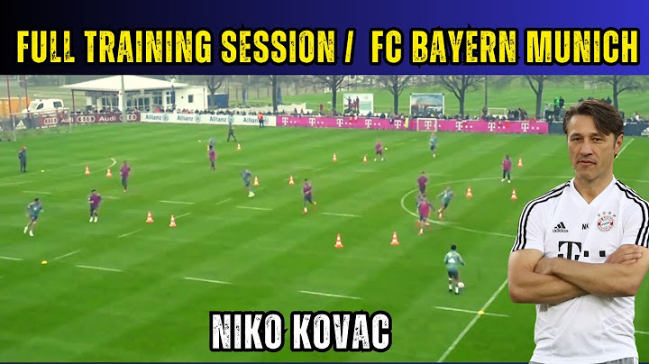 Full Training Session / Niko Kovac FC Bayern Munich