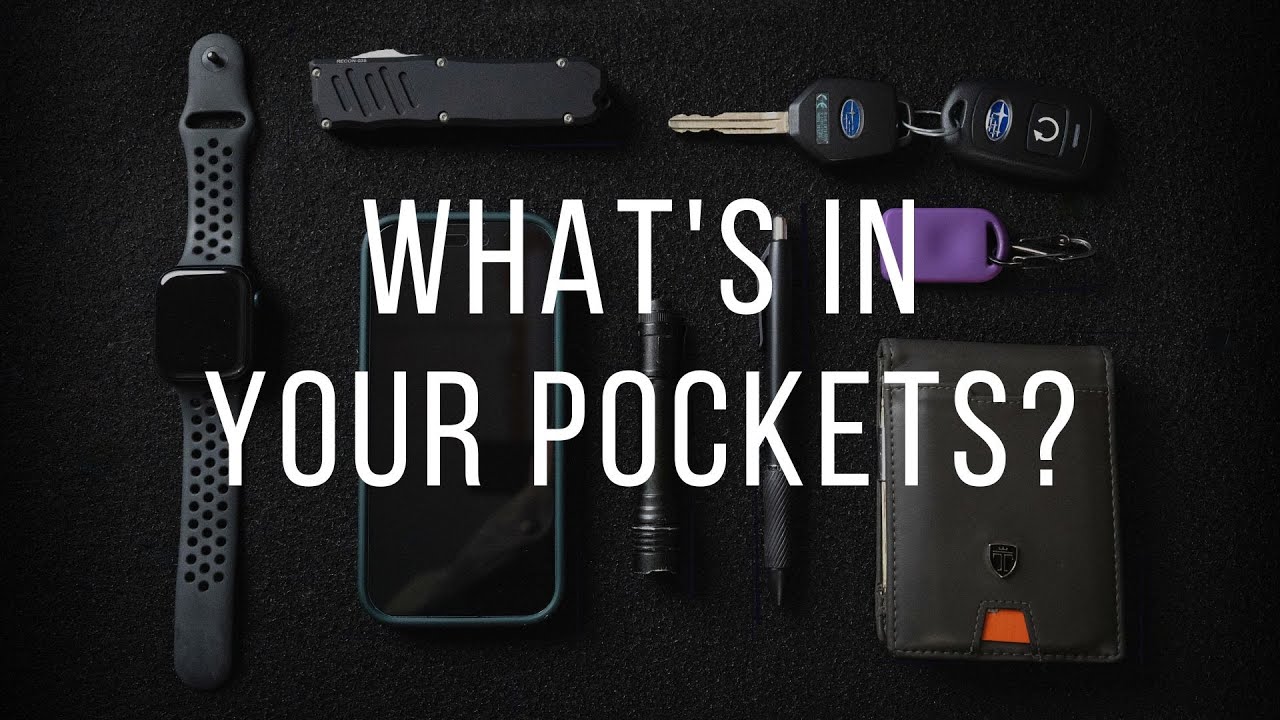 What's In Your Pockets? (March 2023 EDC) YouTube