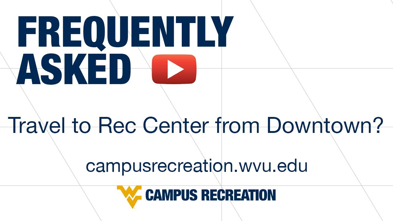 How can I get to the Rec Center if I live downtown?