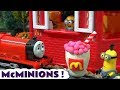 Despicable Me 3 Minions McDonalds Drive Thru Play Doh Burger Happy Meal Toys Cars Thomas Train TT4U