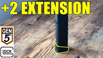 Glock +2 Extension Installation | For Gen 3, 4, and 5 Glocks (9mm/.40S&W)