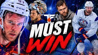Oilers News Must Win Goalie Change? Mcdaviddraisaitl Jason Dickinson