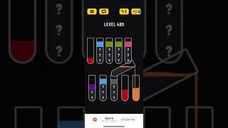Water Sort Puzzle level 480
