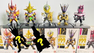 シークレットは何？CONVERGE KAMEN RIDER 21 全７種 開封 コンバージ 仮面ライダー２１ セイバー 最光 エックスソードマン エスパーダ サウザー ディケイド コンプリートフォーム