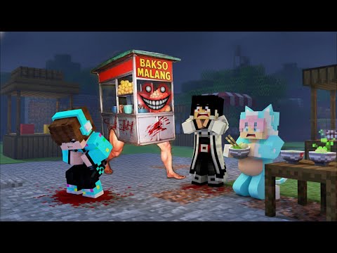 1000 YOUTUBER JADI KANG BAKSO MALANG DAJJAL DI MINECRAFT ! BAKSO MERECON VS BAKSO BERANAK MENCREET !