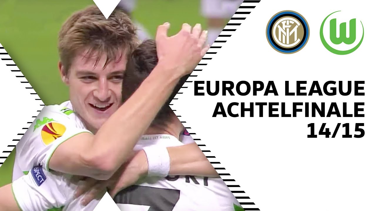 De Bruyne, Knoche & Bendtner Tor | Inter Mailand - VfL Wolfsburg 1:2 | EL-Achtelfinale 14/15