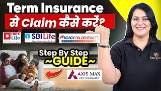 Term Insurance Claim Process in India | Step-by-Step Guide | IN HINDI | Gurleen Kaur Tikku
