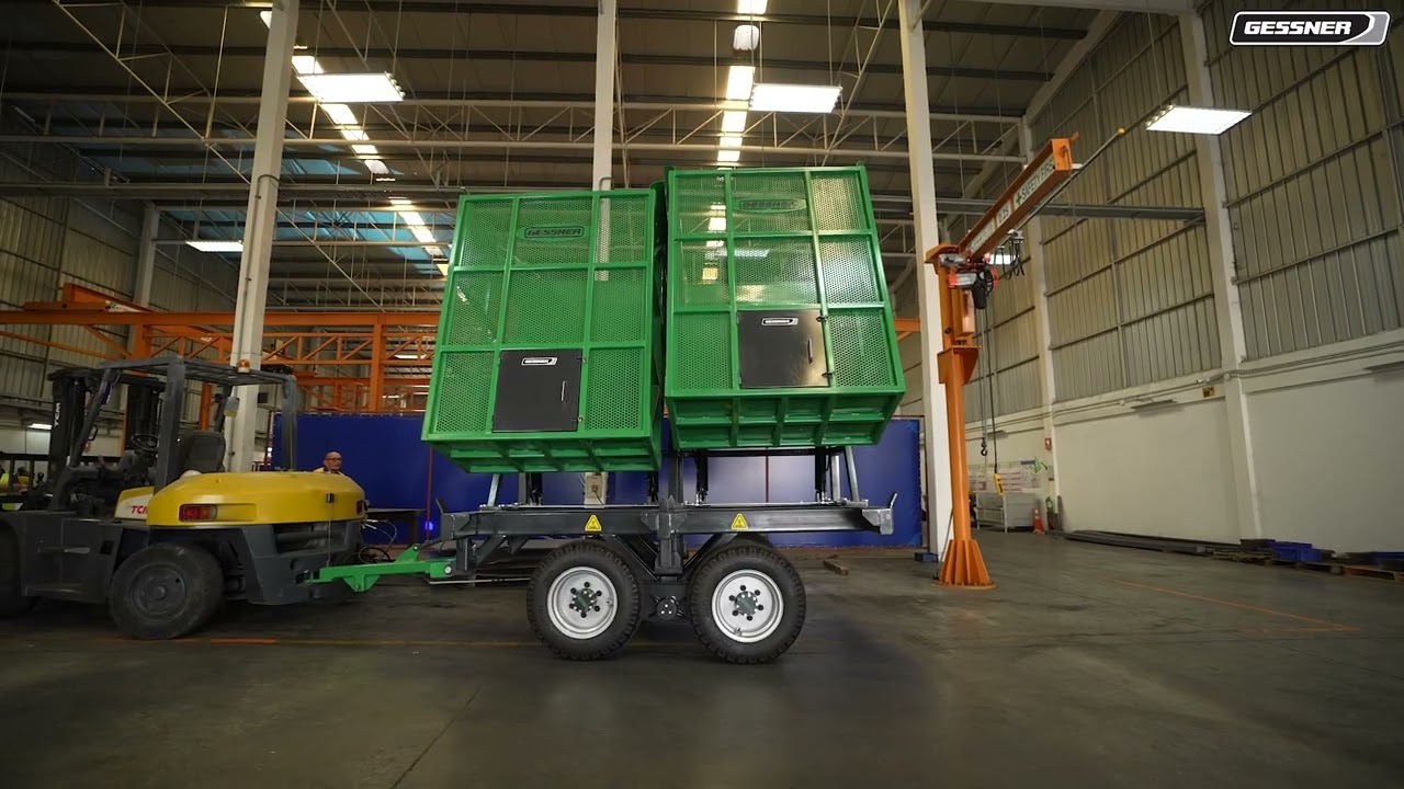 Gessner Tipper Bin 4 T - กระเช้าถ่ายพันธุ์อ้อย