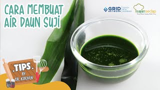 Cara Membuat Air Daun Suji dari Chef Yongki Gunawan, Pas untuk Aneka Kue Tradisional!